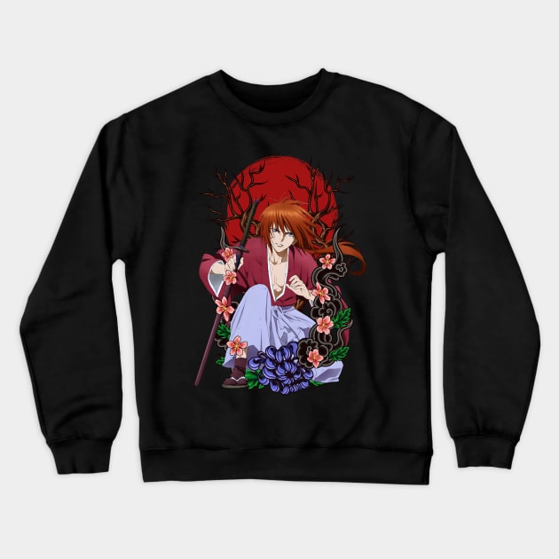 Himura Kenshin Crewneck Sweatshirt by AssoDesign